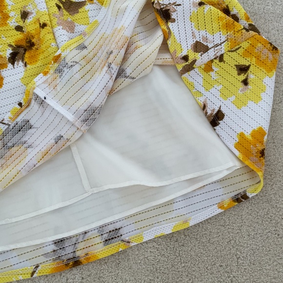 Yellow Flowered Dress - Picture 4 of 4